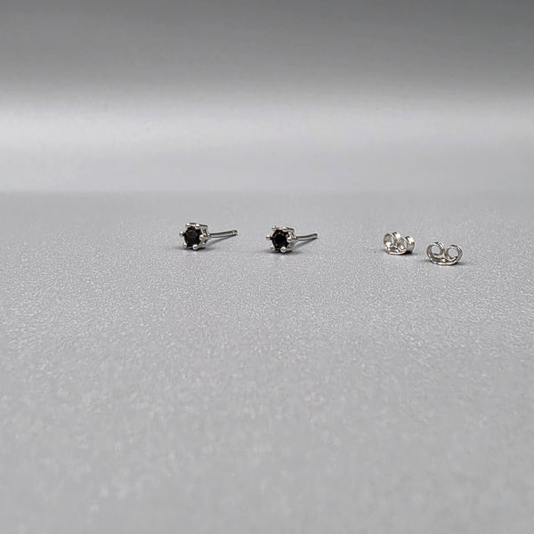 Classic 925 Sterling Silver Moissanite Stud Earrings Timeless Sparkle Design